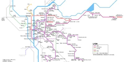 ನಕ್ಷೆ rhone ಎಕ್ಸ್ಪ್ರೆಸ್ ಲಿಯಾನ್